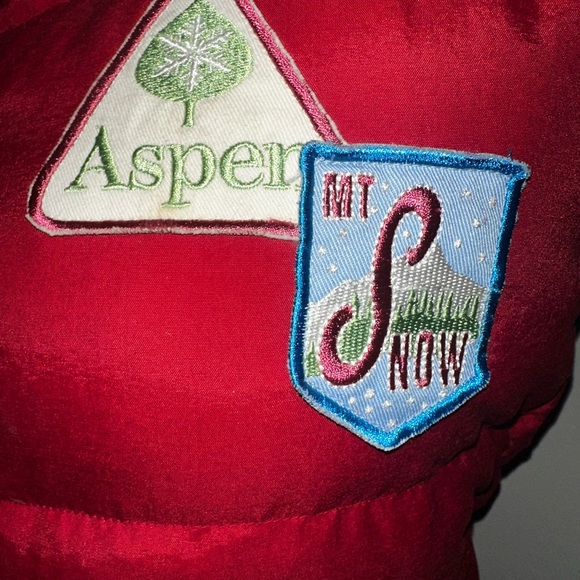 68 Ralph Lauren Polo Reversible Patchwork Down Vest Gilet Ladies Large MINT! - Picture 4 of 14